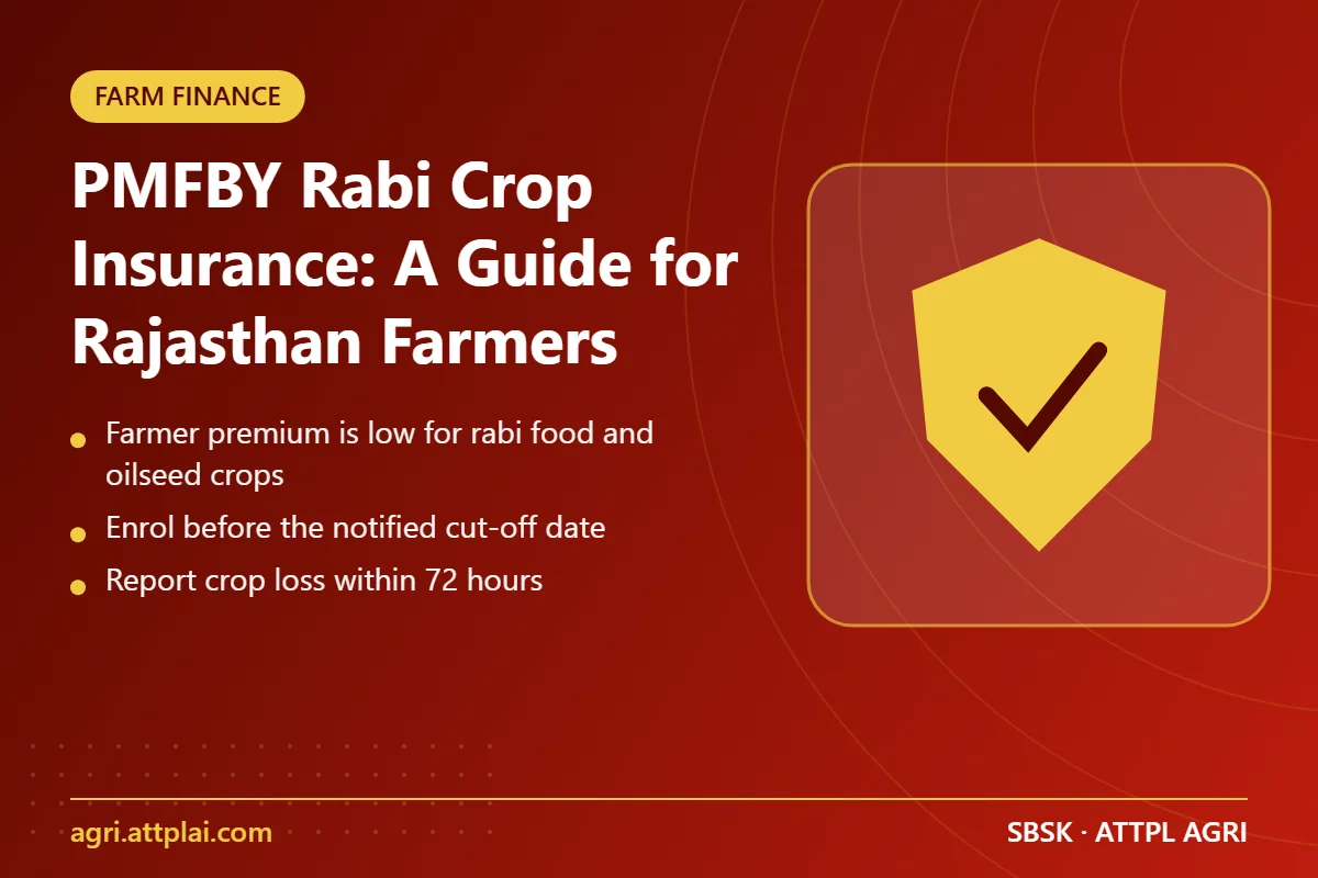 PMFBY Rabi Crop Insurance: A Guide for Rajasthan Farmers - key points